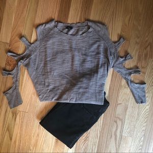 Express Cutout Sweater